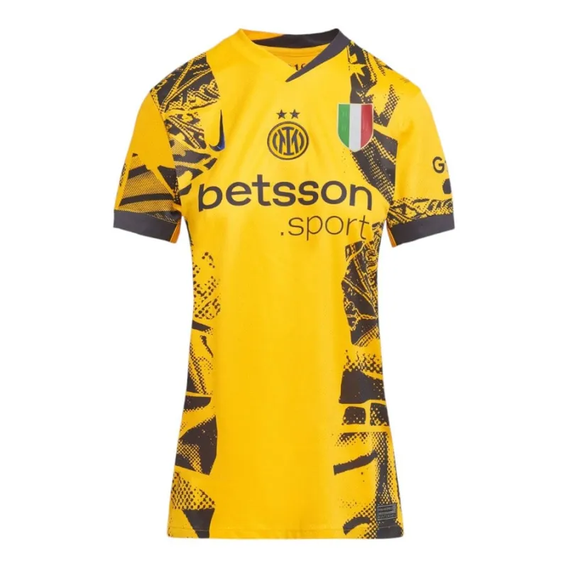 Camisa Tercera Femenina Inter de Milán 2024/25 - Amarillo