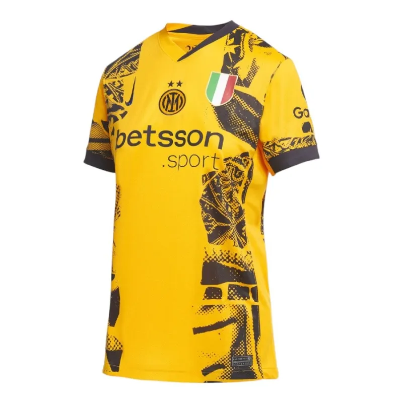 Camisa Tercera Femenina Inter de Milán 2024/25 - Amarillo