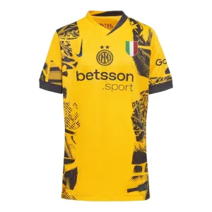 Camisa Tercera Infantil Inter de Milán 2024/25 - Amarillo
