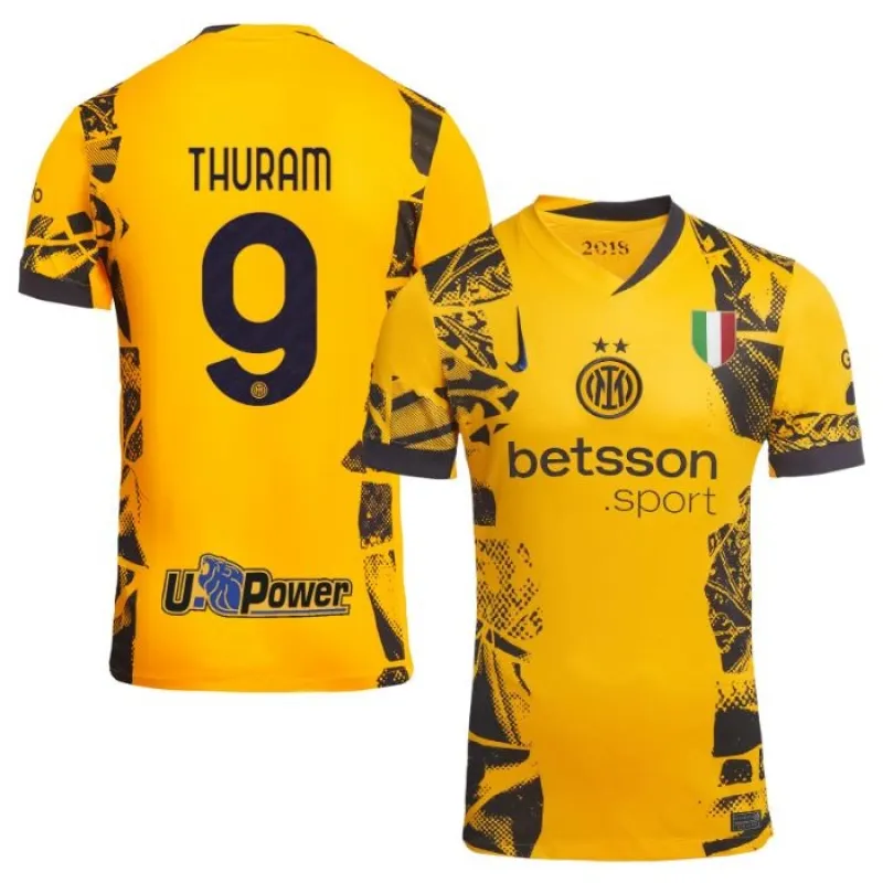 Marcus Thuram, Inter Mailand 2024/25 Drittes Trikot - Gelb