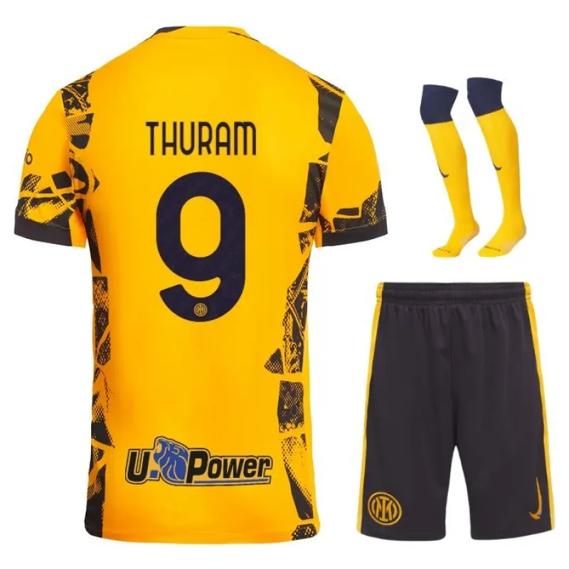 Marcus Thuram, Inter Mailand 2024/25 Drittes Kinder-Trikot - Gelb