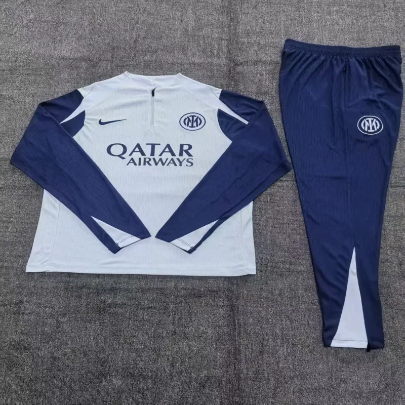 Inter Milan 2025/26 Kinder Sportanzug Weiß
