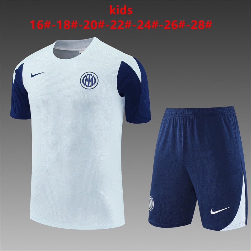 Inter Milan 2025/26 Kinder Trainingsanzug blau