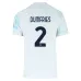 Inter Milan Dumfries 2025/26 Away Jersey - White