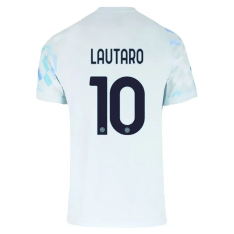 Camiseta fuera de casa de LAUTARO del Inter Milan 2025/26 - Blanco