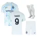 Set di maglia bambini di THURAM dell'Inter Milan 2025/26 in trasferta - Bianco