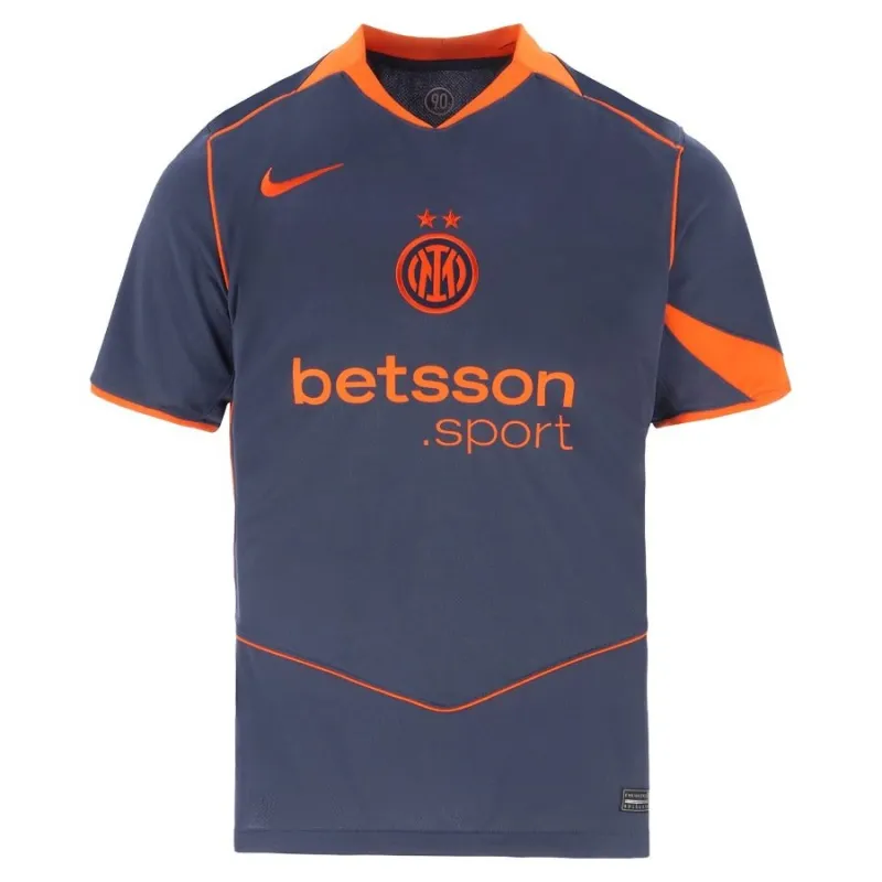 Inter Milan 2025/26 Maillot Third Enfant - Bleu/Orange