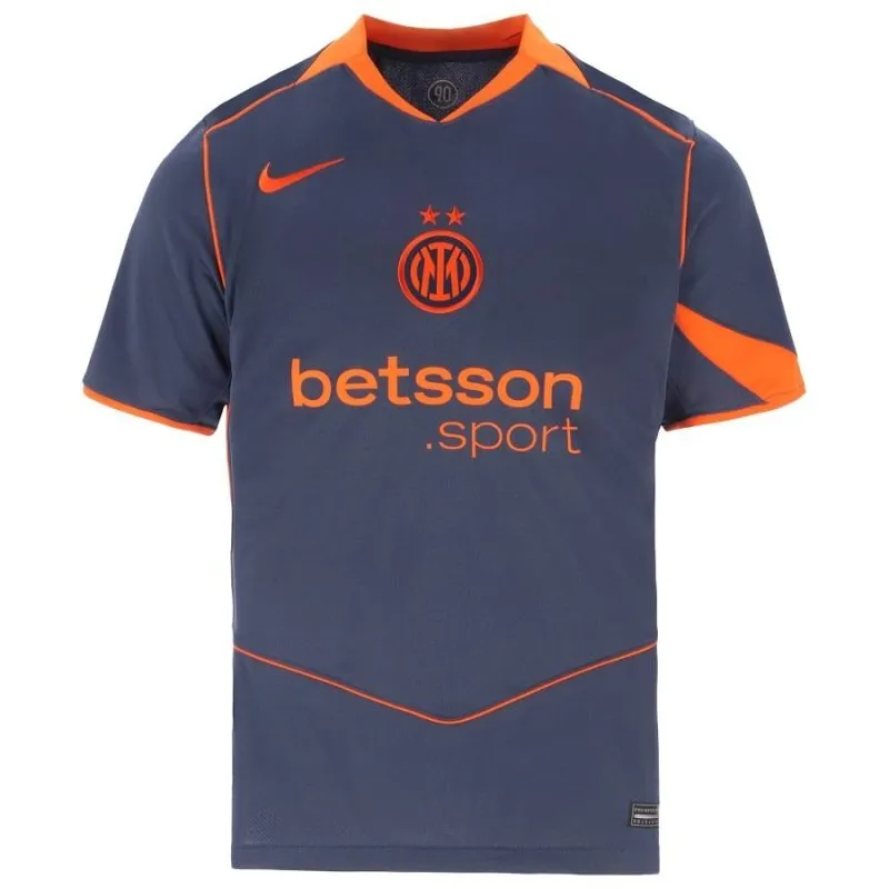 Inter Milan 2025/26 Ensemble Maillot Third Enfant - Bleu/Orange