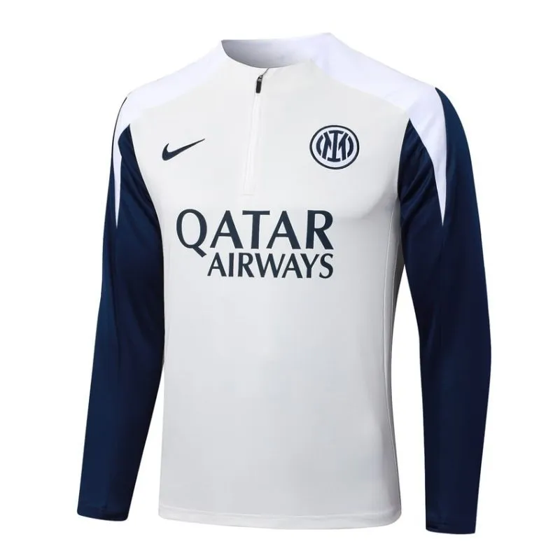 Inter Mailand 2025/26 Trainingsanzug - Weiß