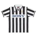 Juventus 1995-97 Camiseta retro local - Blanca/Negra