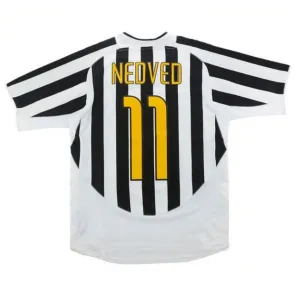 Pavel Nedved Juventus maglia retro home 2003/04