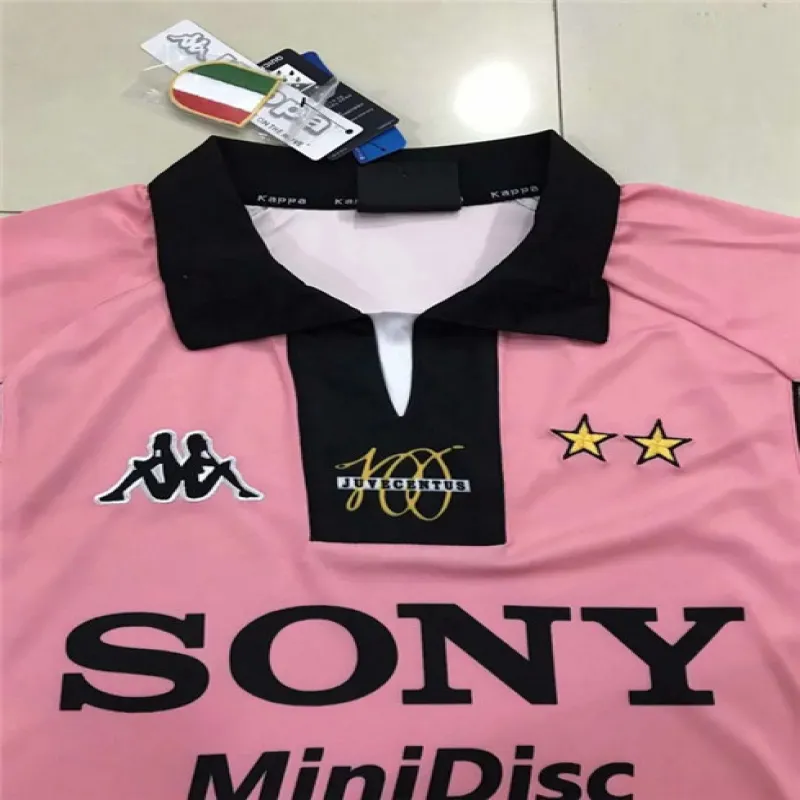 Maglia retro di casa della Juventus 1998 - Rosa