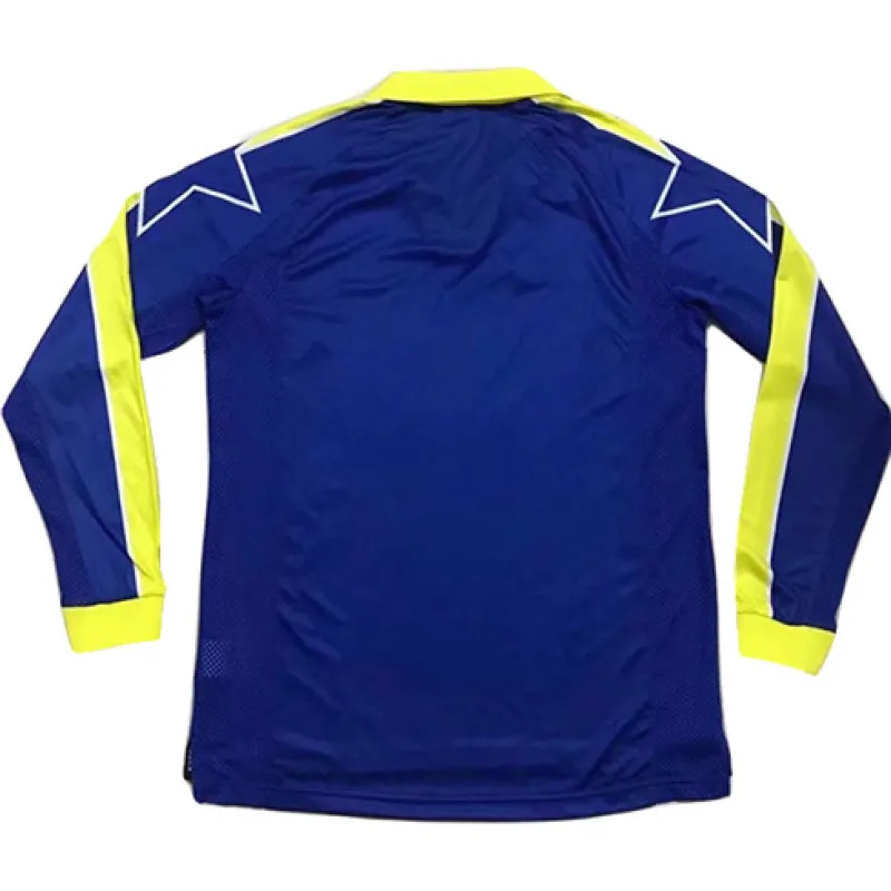 Camiseta retro de mangas largas nº 3 de Juventus 1998 - Azul