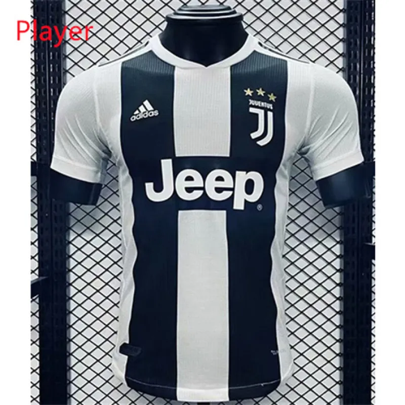 Camiseta retro de casa del jugador de Juventus 2019/20 - Blanca