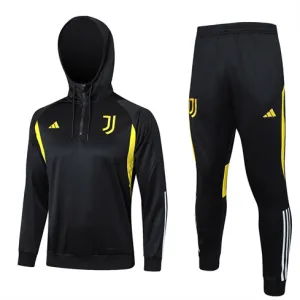 Vêtement de sport à capuche de Juventus 2024/25 - Noir
