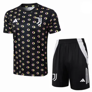 Maillot d'entraînement + shorts Juventus 2024/25 - noir