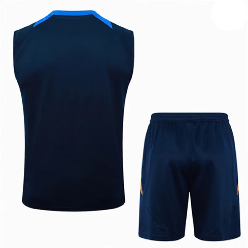 Juventus 2024/25 Trainingsjersey + Shorts - blau