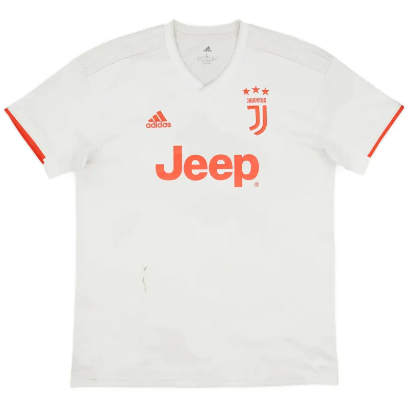 Camiseta retro de visita nº7 de Juventus de Cristiano Ronaldo 2019/20 - Blanca
