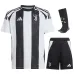 Jeu de maillots pour enfants de domicile de Juventus 2024/25 - Blanc