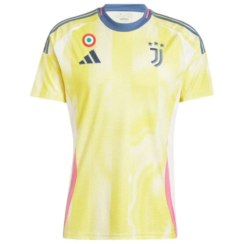 Ensemble de maillots pour enfants de l'extérieur de Juventus 2024/25 - Jaune