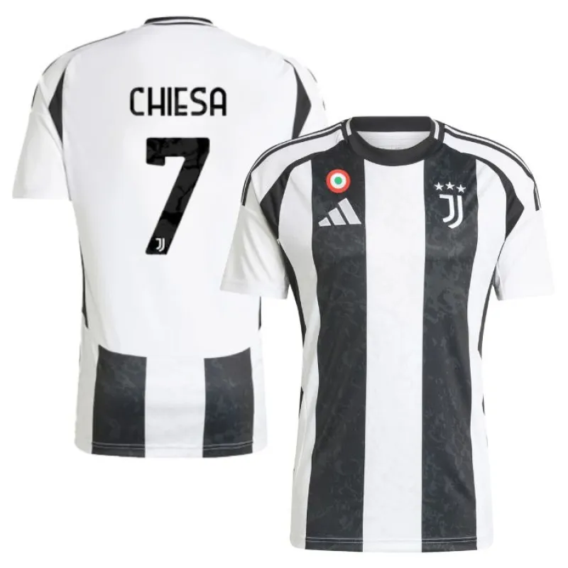 Chiesa Maillot domicile de Juventus 2024/25 - Blanc
