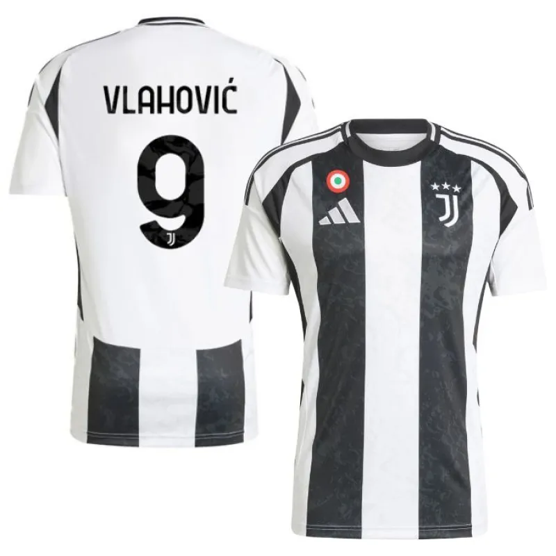 Vlahovic's Juventus 2024/25 Heimjersey - Weiß