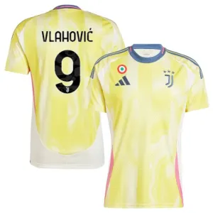 Vlahovics Juventus 2024/25 Auswärtsspiels - Jersey - Gelb