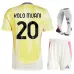 Ensemble de maillots pour enfants extérieurs de Juventus 2024/25 de Kolo Muani - Jaune