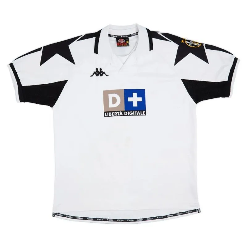 Camiseta retro de visita de Zinedine Zidane Juventus 1998/99 - Blanca