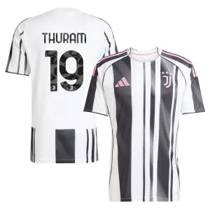 Maillot domicile Juventus THURAM 2025/26 - Blanc