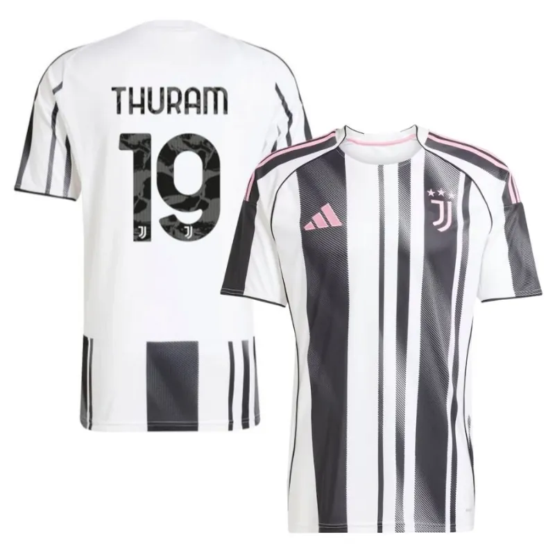 Maillot domicile Juventus THURAM 2025/26 - Blanc