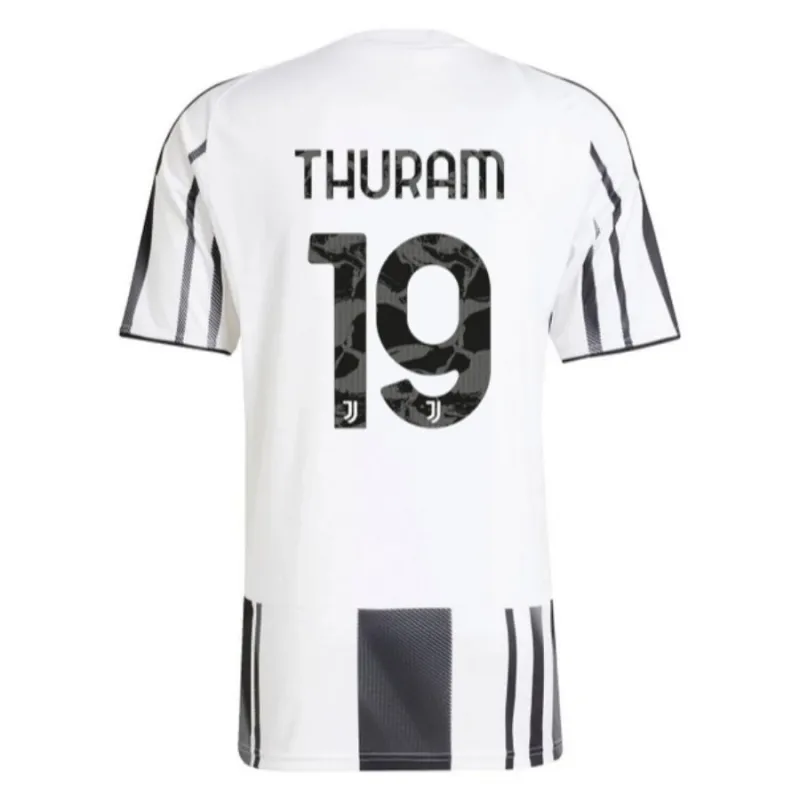 Kit infantil THURAM de Juventus 2025/26 local - Blanco