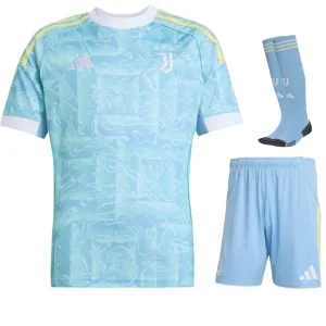 Juventus Enfants 2025/26 Kit away - Bleu
