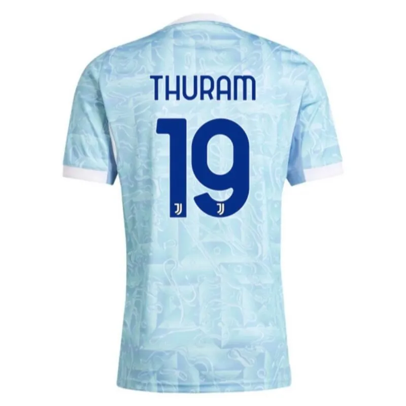 Camiseta fuera de casa de THURAM de la Juventus 2025/26 - Azul
