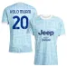 Juventus Kolo Muani 2025/26 Auswärtstrikot - Blau
