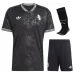 Juventus 2025/26 Set Camiseta Tercera Infantil - Negra