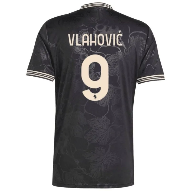 Juventus VLAHOVIC 2025/26 Camiseta Third - Negra