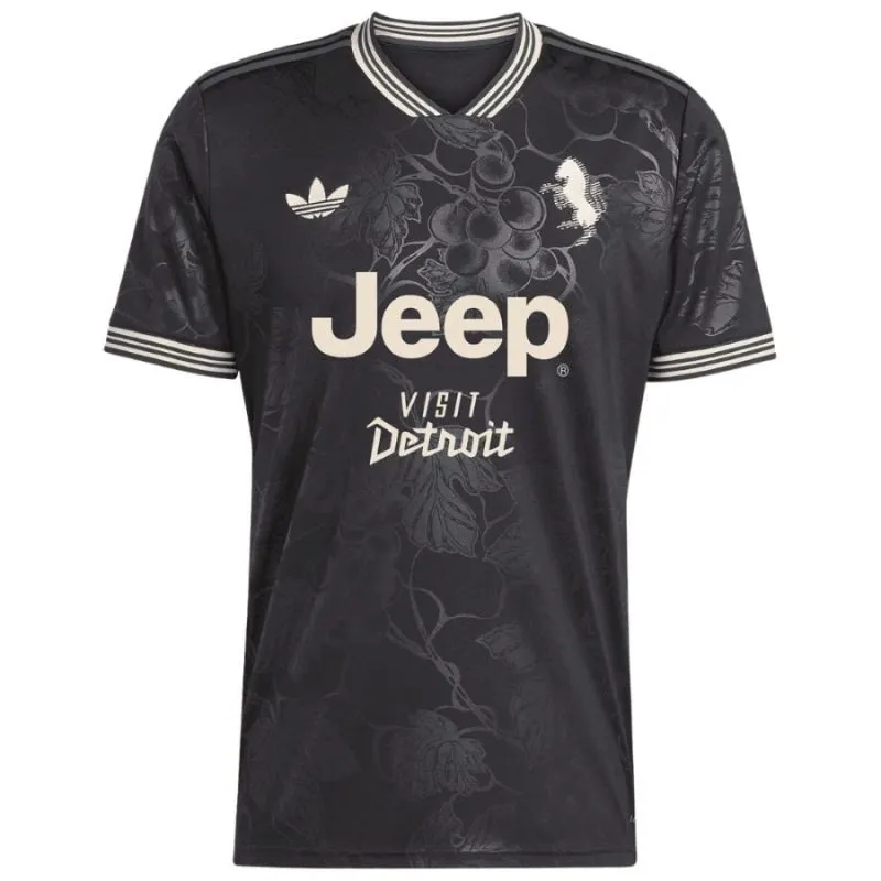 Juventus THURAM 2025/26 Camiseta Third Niño con Pantalones cortos - Negra