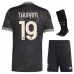 Juventus THURAM 2025/26 Camiseta Third Niño con Pantalones cortos - Negra