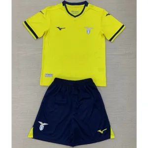 Camisa para niños de la efectividad fuera de casa de Lazio 2024/25 - Amarilla
