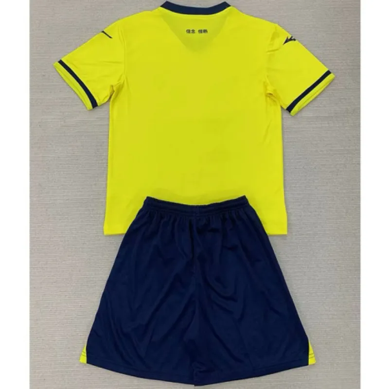 Camisa para niños de la efectividad fuera de casa de Lazio 2024/25 - Amarilla