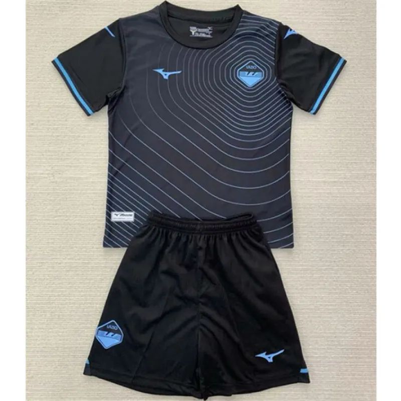 Camisa para niños tercera de Lazio 2024/25 - Negra