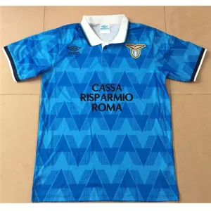 Camisa principal retro de Lazio 1989 - Azul