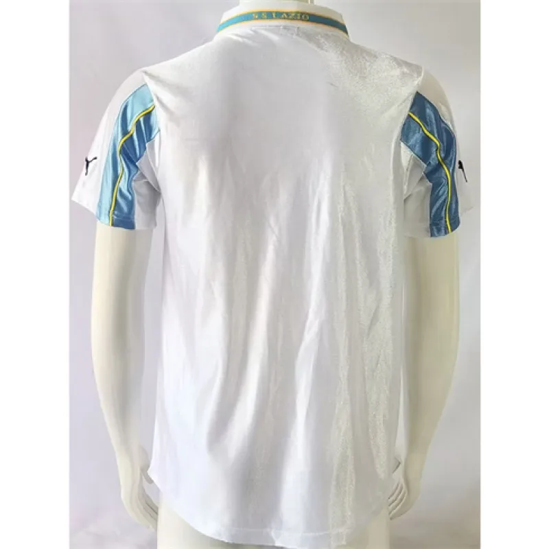 Lazio 1999/00 Retro Auswärtstrrikot - Weiß