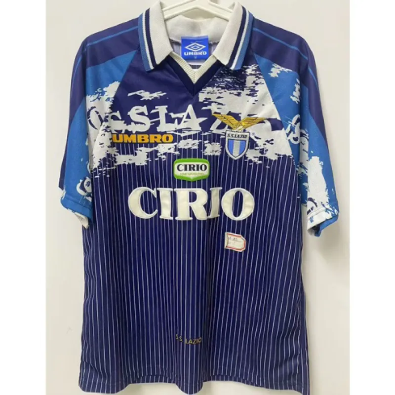 Maglia fuori sede retro di Lazio 1996/97 - Azzurra