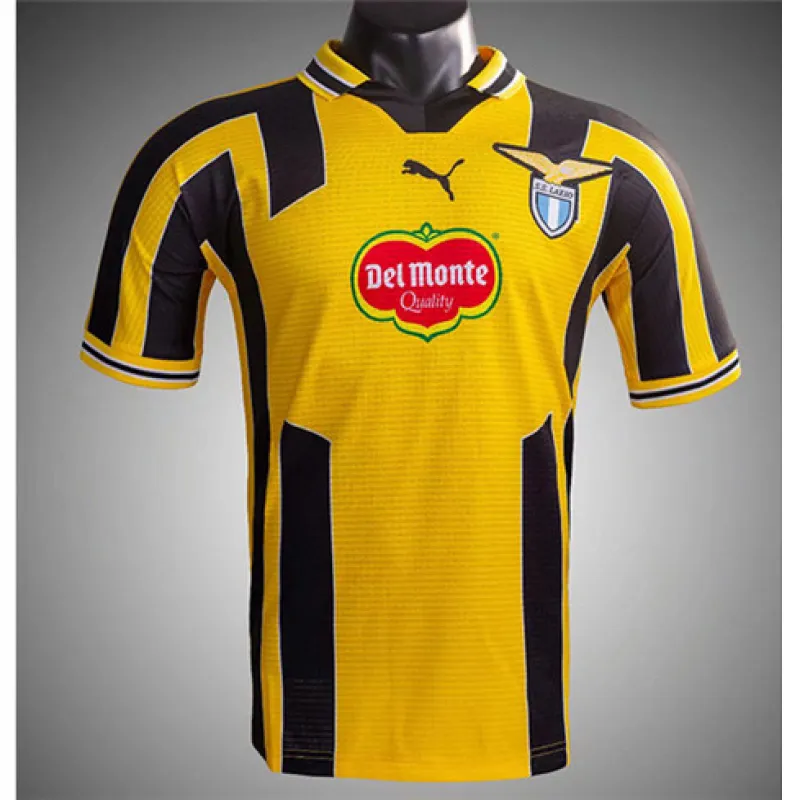 Lazio 1998 - 00 Drittes Retro Trikot - Gelb