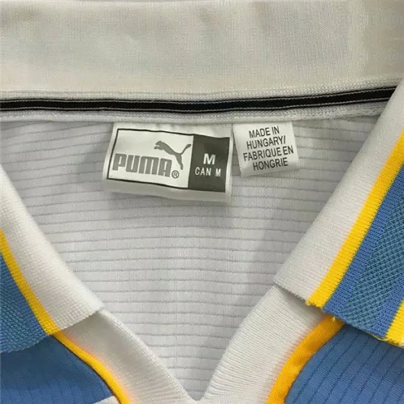 Lazio 2000/01 Retro Auswärtstrrikot Langarm - Weiß