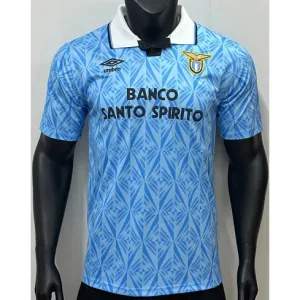 Camisa de casa retro de Lazio 1991/92 - Azul