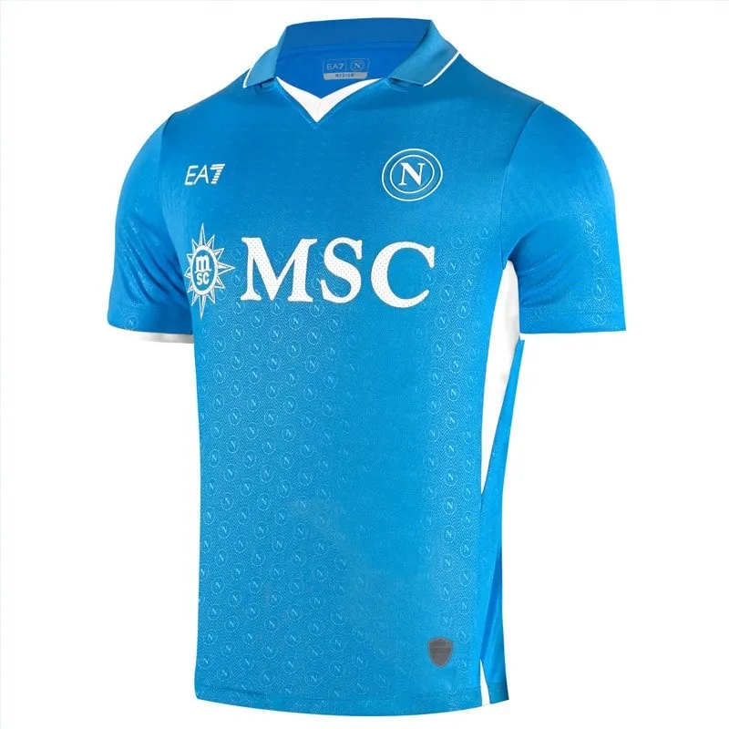 Der Heimtrikot 2024/25 von Neapel - blau