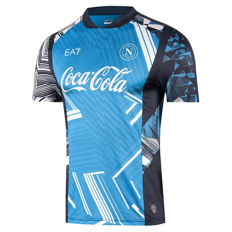 Camiseta de entrenamiento previo al partido de Nápoles 2024/25 - Azul